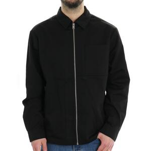 GIUBBOTTO ELON ZIPPER SOLID NERO